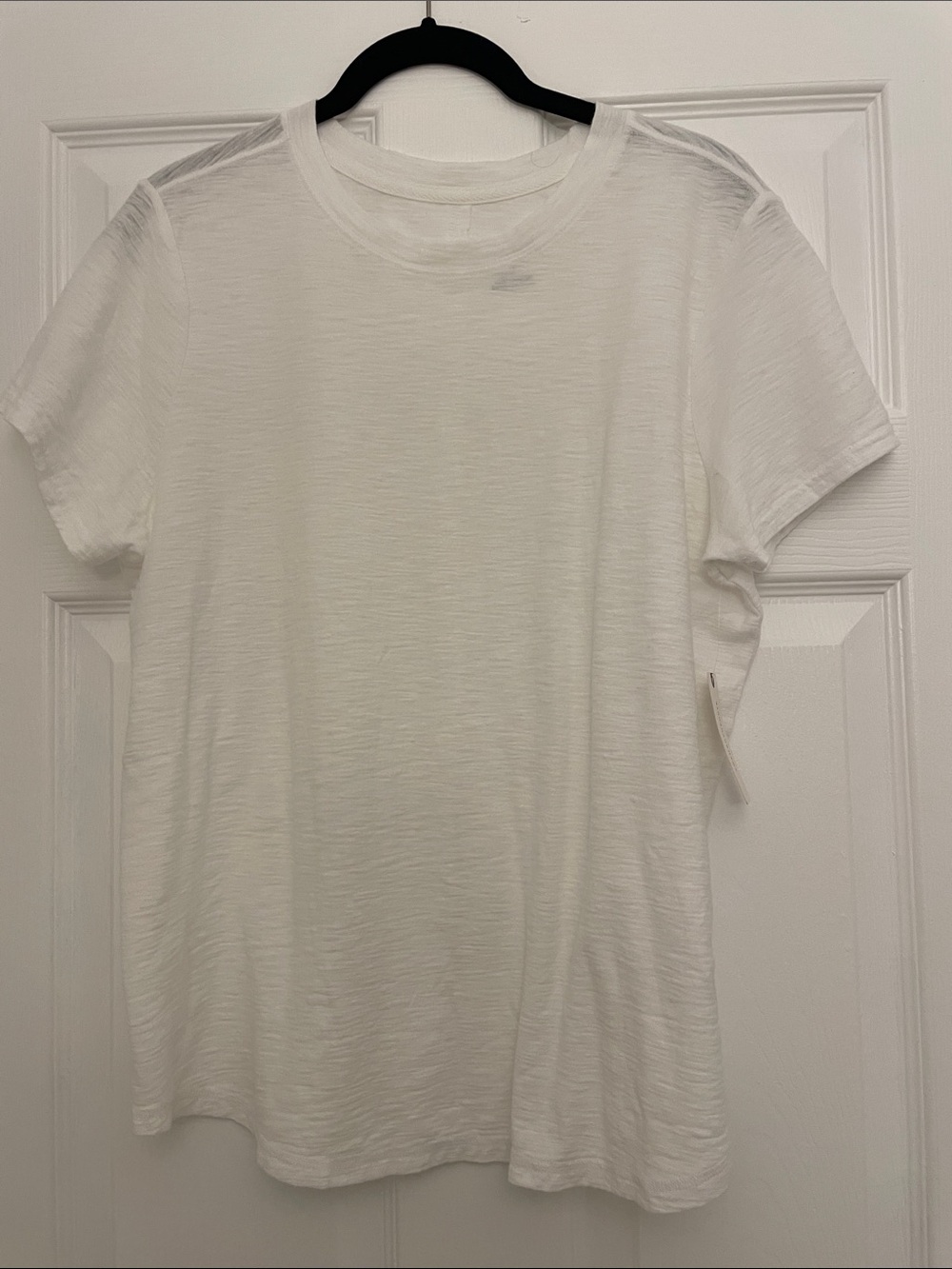 Classic White Crewneck Tee by Anthropologie